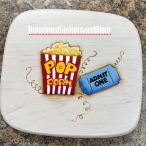 Popcorn Tall Painted Lid 2012