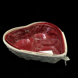 Longaberger 2005 Sweetest Heart Basket Combo