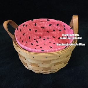 Button Cloth Liner SU Watermelon