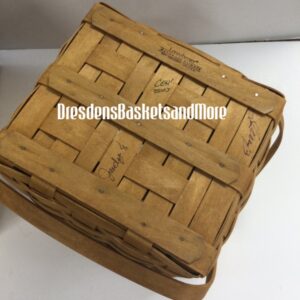 Longaberger Weekender Basket w/ Divided Protectors & Liner