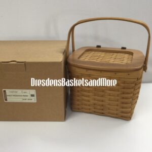 Longaberger Weekender Basket w/ Divided Protectors SIGNED