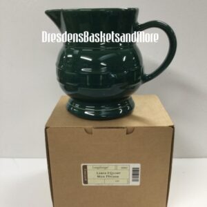 Ivy Longaberger Large (Milk) Pitcher Made In USA New In Box