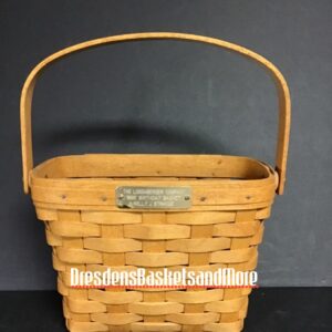 Longaberger 1992 Employee Birthday Basket SIGNED