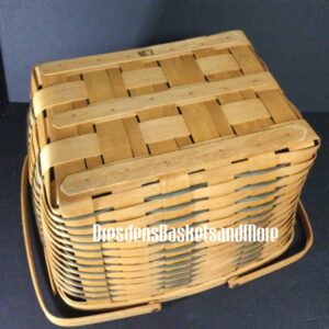 Longaberger Heartland Getaway Basket w/ Protector