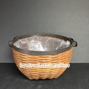 Longaberger 12" American Work Prototype Basket w/ Protector