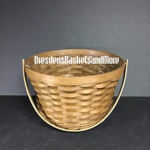 Longaberger 2015 Apple Vintage Basket w/ Protector SIGNED