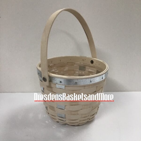 Longaberger 2017 Utility Small Fruit Whitewashed Basket w/ Protector
