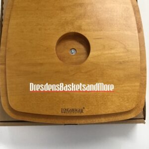 Longaberger Woodcrafts Bountiful Harvest Lid NIB