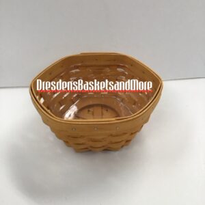 Longaberger 2002 7" Generations Basket w/ Protector SIGNED