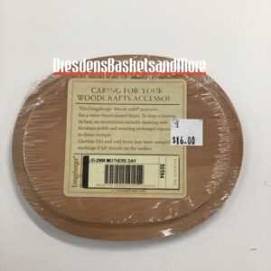 Longaberger Woodcrafts 2008 Mother's Day Lid NIP