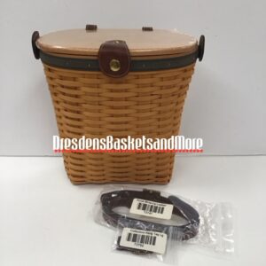 Longaberger 2000 Collectors Club Large Saddlebrook W/ Protector