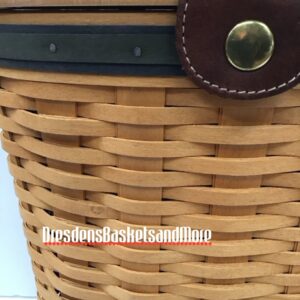 Longaberger 2000 Collectors Club Large Saddlebrook W/ Protector