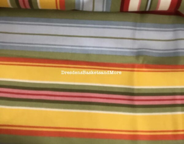 Picnic Tote Longaberger Sunflower Stripe Liner OTE