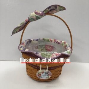 Longaberger 2000 May Series Morning Glory Basket Set
