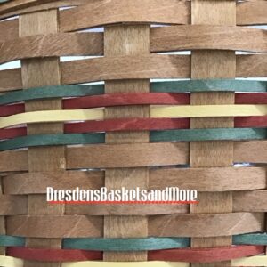 Longaberger 2010 Medium Oval Silent Auction Event Basket  ***RARE*** ***ONE OF A KIND***