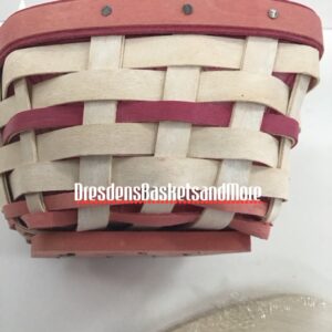 Horizon of Hope Longaberger 2012 White Washed Basket Set*