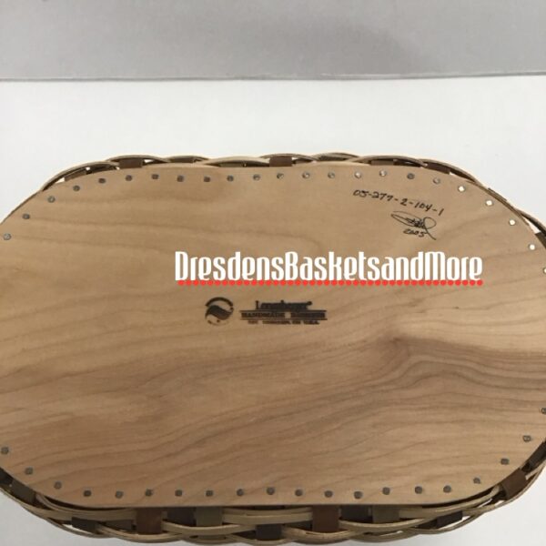 Longaberger 2005 Large Fireside Prototype Basket RARE!!!