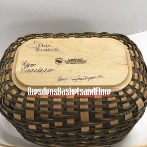 Longaberger 2008 Sponsoring VIP Basket Combo SIGNED