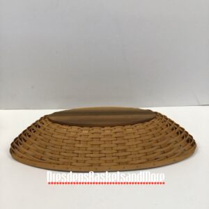Longaberger Prototype Warm Brown Canoe Basket