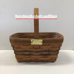 Longaberger 1989 Bob & Delores Hope Basket 1st Edition w/ Protector