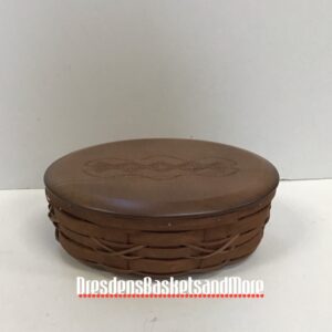 Longaberger 2008 Kickoff Basket w/ Protector & Lid SIGNED