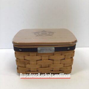 Longaberger 2005 F.O.P Basket, Protector & Lid*