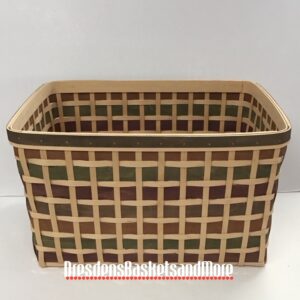 Longaberger Large Rectangle Prototype Basket RARE