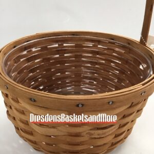 Longaberger 2005 Cherry Be My Valentine Sweetheart Prototype Basket w/ Protector*