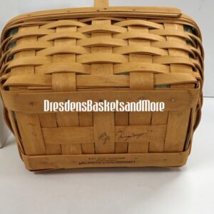 Longaberger 2002 Ohio 4-H Centennial Basket Set NIB - SIGNED - RARE
