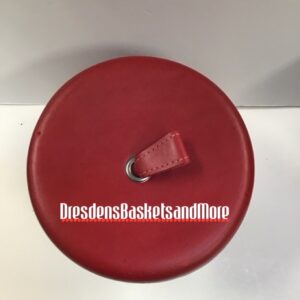 Longaberger 2012 Crimson Hill Small Treasure W/ Protector & Lid*