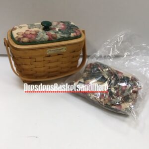 Longaberger 1998 Dresden Tour II Basket Combo w/ Lid SIGNED