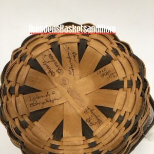 Longaberger 2010 Small Industry Basket Prototype SIGNED