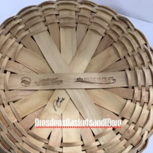Longaberger 2006 American Craft Traditions Keeping Prototype Basket