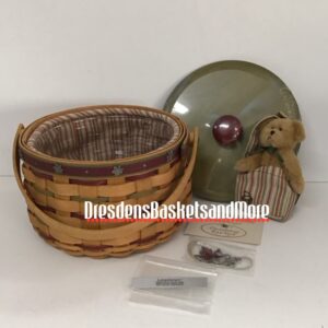 Longaberger 2005 Heritage Days Basket Set SIGNED