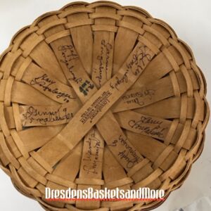 Longaberger 2005 Heritage Days Basket Set SIGNED