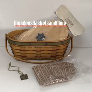 Longaberger 2004 Heritage Days Basket Set SIGNED
