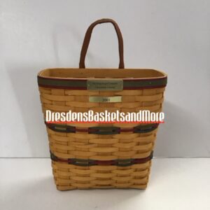 Longaberger 2001 Charitable Champ Basket SIGNED