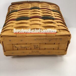 Longaberger 2001 Charitable Champ Basket SIGNED