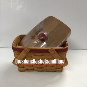 Longaberger 2006 American Red Cross Basket w/ Lid