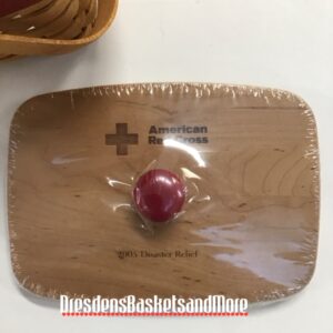 Longaberger 2006 American Red Cross Basket w/ Lid