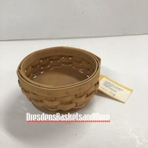 Longaberger 2002 Father's Day Concept Sample - Prototype Round Basket