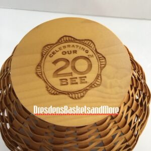 Longaberger 20th Anniversary Bee Basket