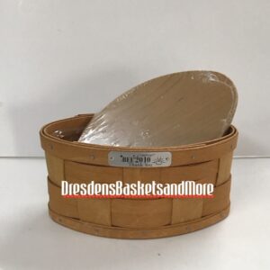 Longaberger 2010 Bee Facilitator Basket, Protector & Lid RARE - SIGNED