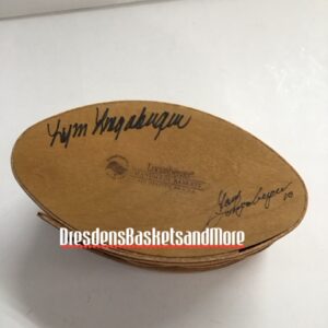 Longaberger 2010 Bee Facilitator Basket, Protector & Lid RARE - SIGNED