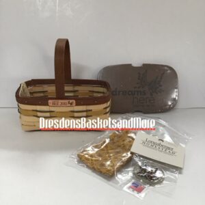 Longaberger 2011 Bee Basket Set SIGNED