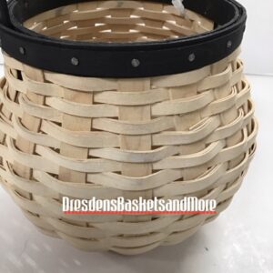 Longaberger Lidded Snowman Basket Prototype SIGNED*