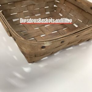 Longaberger 1977 Square Basket* SIGNED