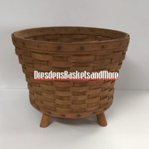 Longaberger 1986 Footed Fern Planter Basket