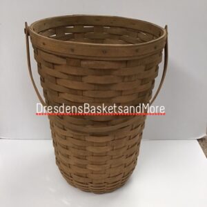 Longaberger 1984 Small Inverted Waste w/ Swing Handle*