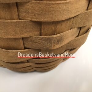 Longaberger 1984 Small Inverted Waste w/ Swing Handle*